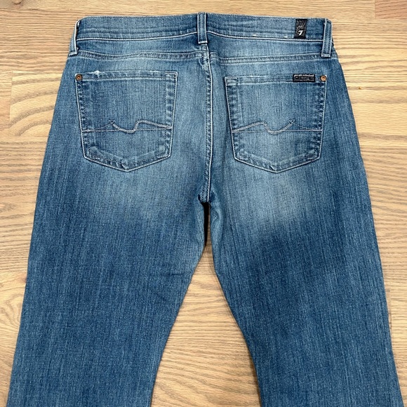 NWOT 7 for all mankind 7FAM Bootcut jeans size 29 - Picture 1 of 7